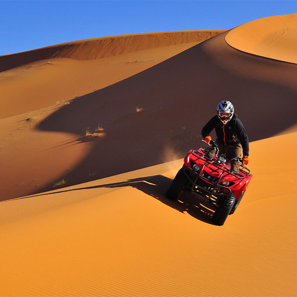 Quad biking ATV